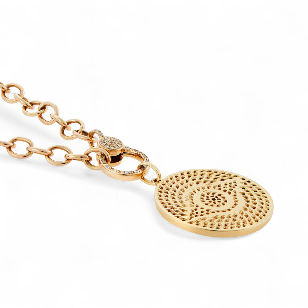 Awakening Pendant Champagne Glow - EVIL EYE - Ileana Makri