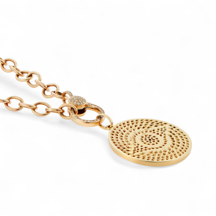 Awakening Pendant Champagne Glow - EVIL EYE - Ileana Makri