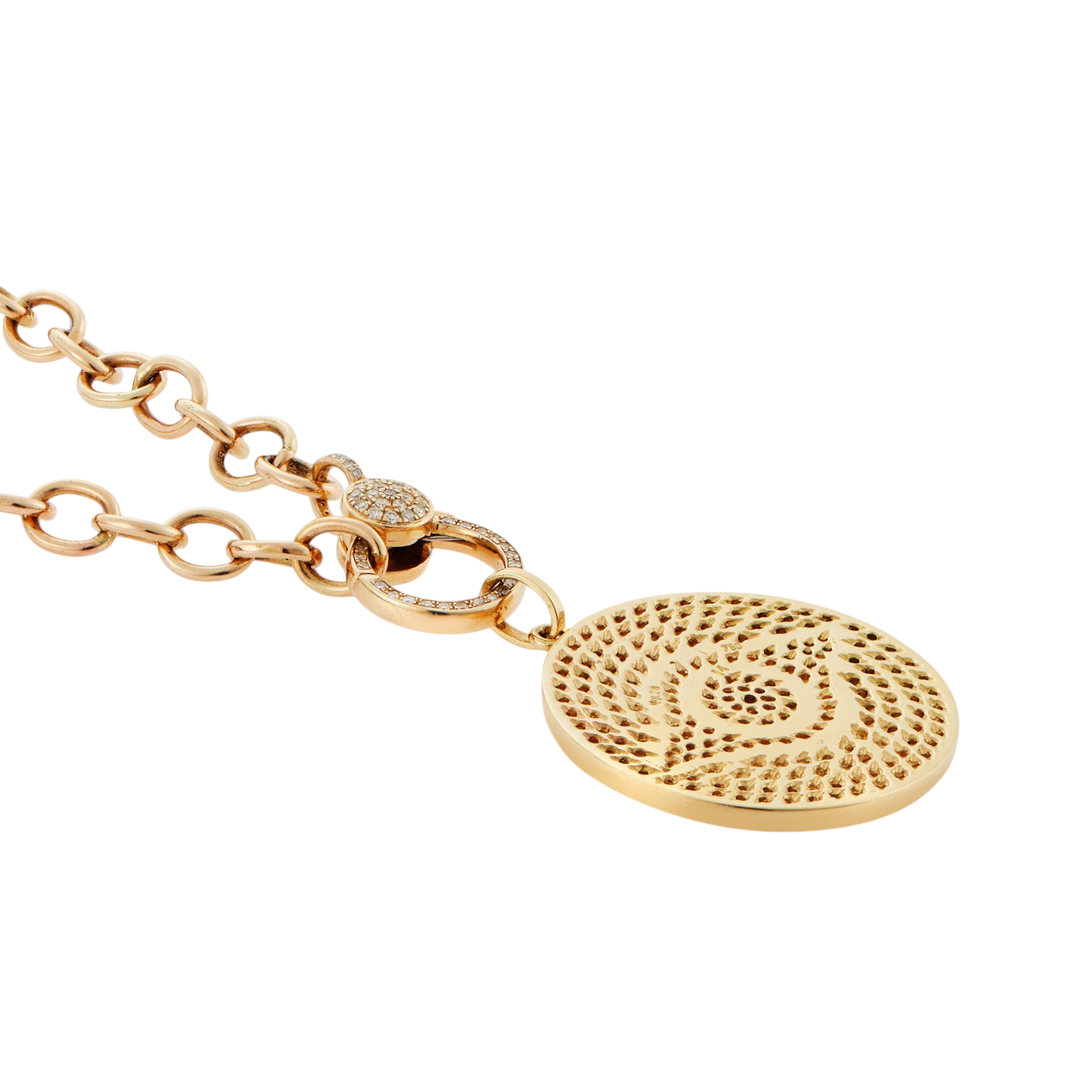 Awakening Pendant Champagne Glow - EVIL EYE - Ileana Makri