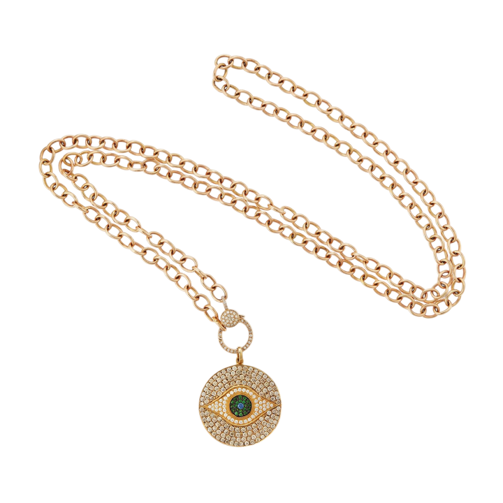 Awakening Pendant Champagne Glow - EVIL EYE - Ileana Makri