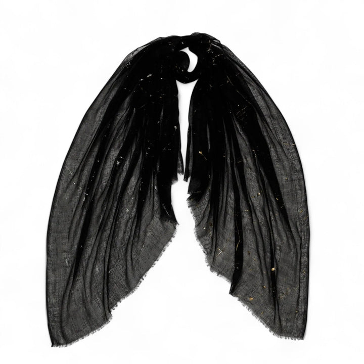 Azzurro Black Large Wrap - Dianora Salviati - Ileana Makri