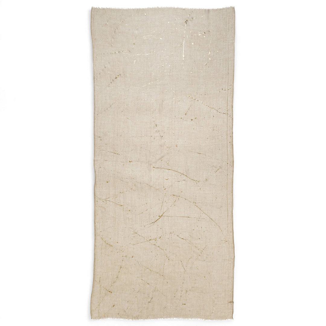 Azzurro Taupe Large Wrap - Dianora Salviati - Ileana Makri