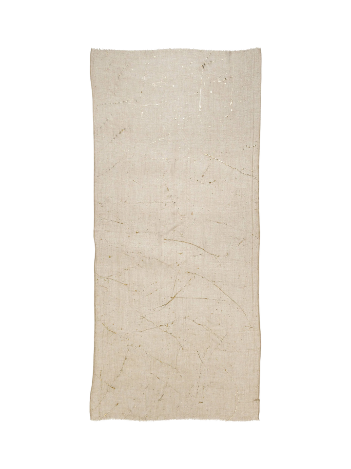 Azzurro Taupe Large Wrap - Dianora Salviati - Ileana Makri