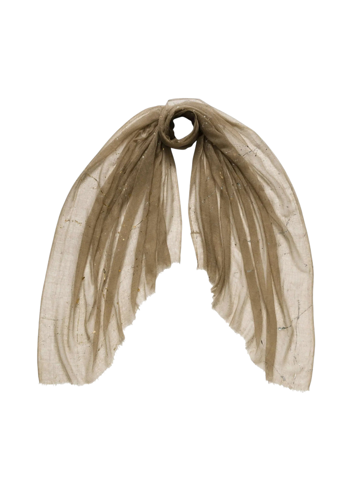 Azzurro Taupe Large Wrap - Dianora Salviati - Ileana Makri