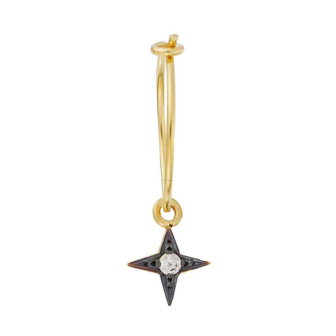 Baby Nova Star Hoops - Eye M UFO - Ileana Makri