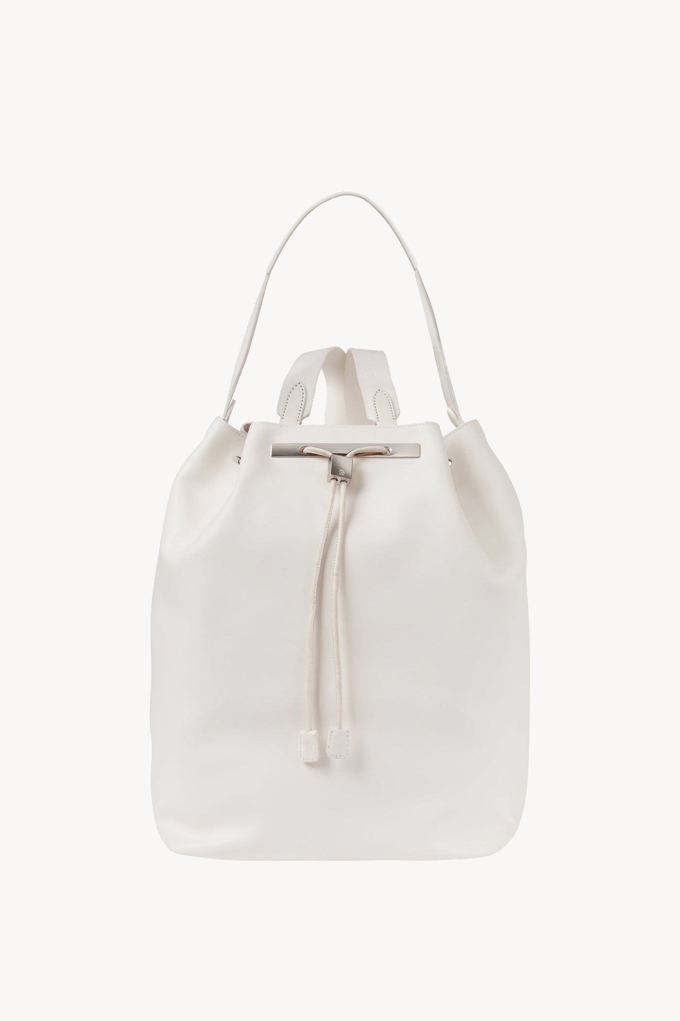 Back Bag White - The Row - Ileana Makri store