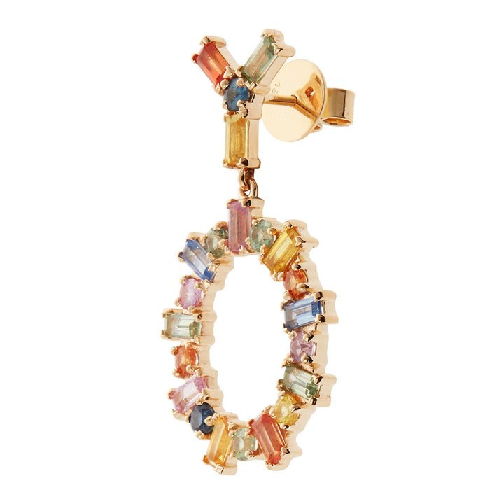 Baguette Again Earrings Y - Mcs - S - THE EDIT - Ileana Makri