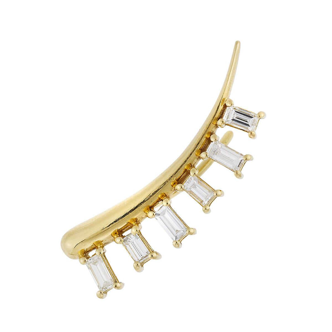 Baguette Eyelash Cuff - THE EDIT - Ileana Makri
