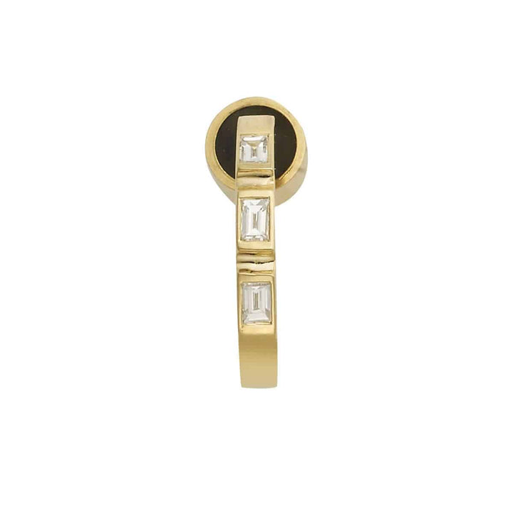 Baguette Mini Hoops Y - 3D - Baguette - Ileana Makri