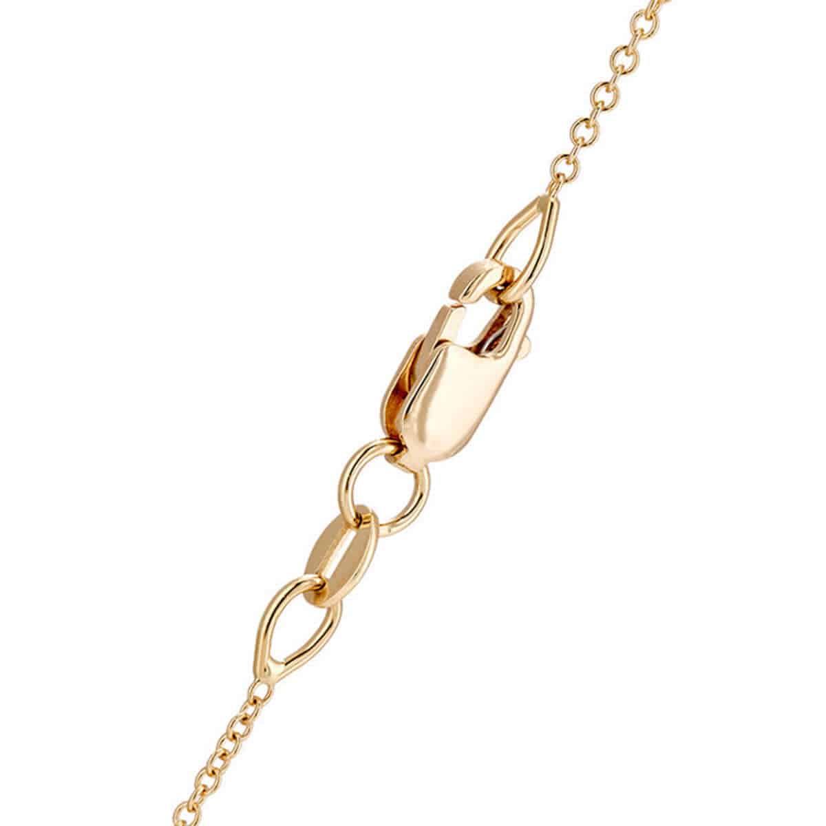 Baguette Single Drop Necklace Y-D - Baguette - Ileana Makri store