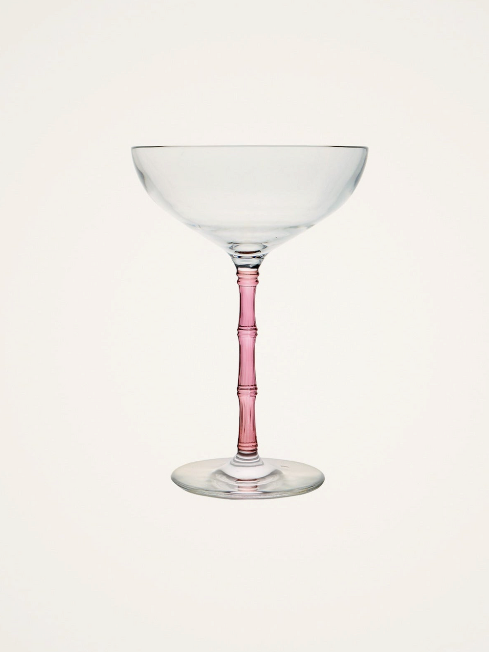 Bamboo Coupe Glasses Pink (Set Of 2) - La Double J Home - Ileana Makri