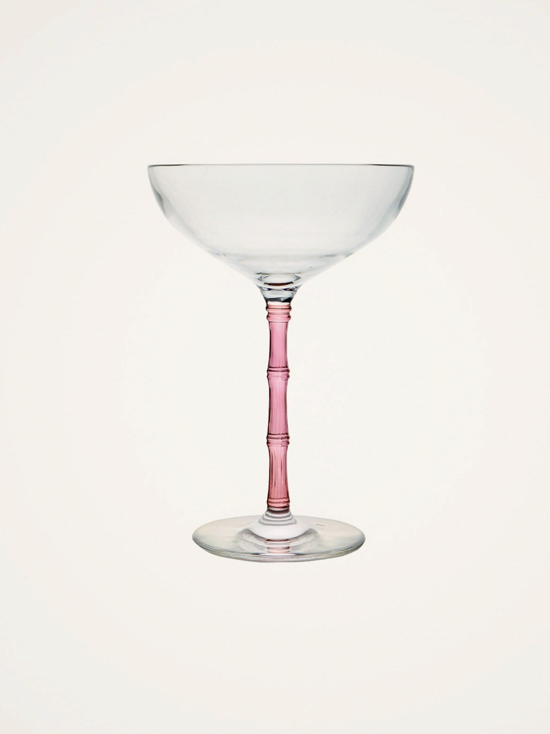 Bamboo Coupe Glasses Pink (Set Of 2) - La Double J Home - Ileana Makri