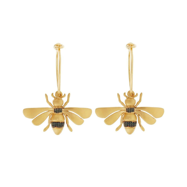 Bee Mini Hoops - Eye M Jungle - Ileana Makri