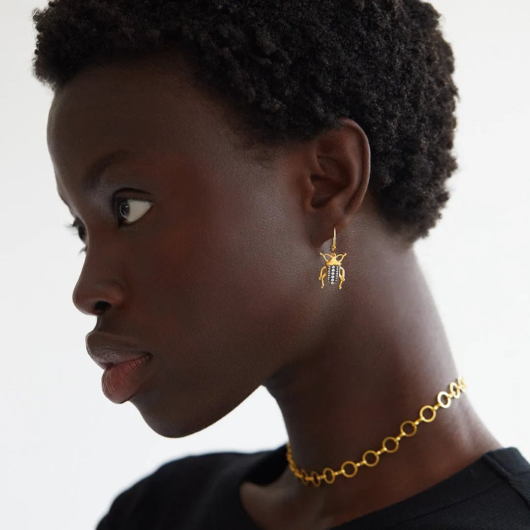 Beetle Hoops YP - Ox - Eye M Core - Ileana Makri
