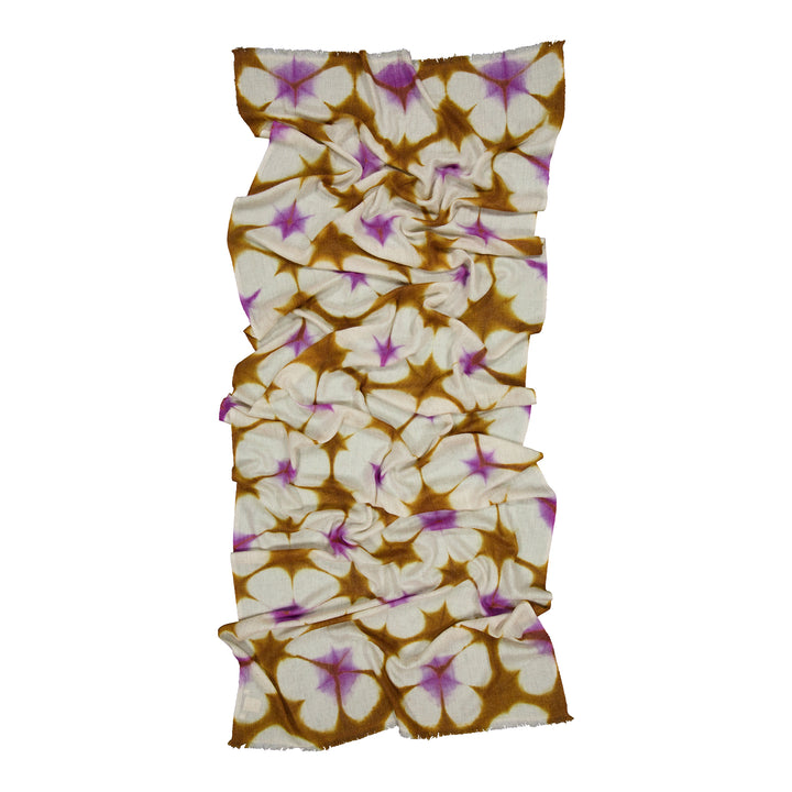 Beliss Scarf Lilac & Gold