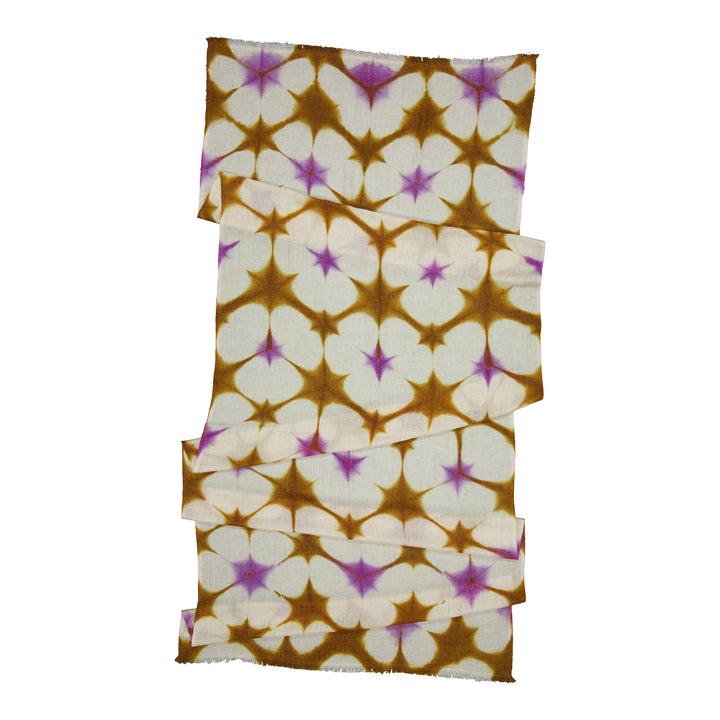 Beliss Scarf Lilac & Gold