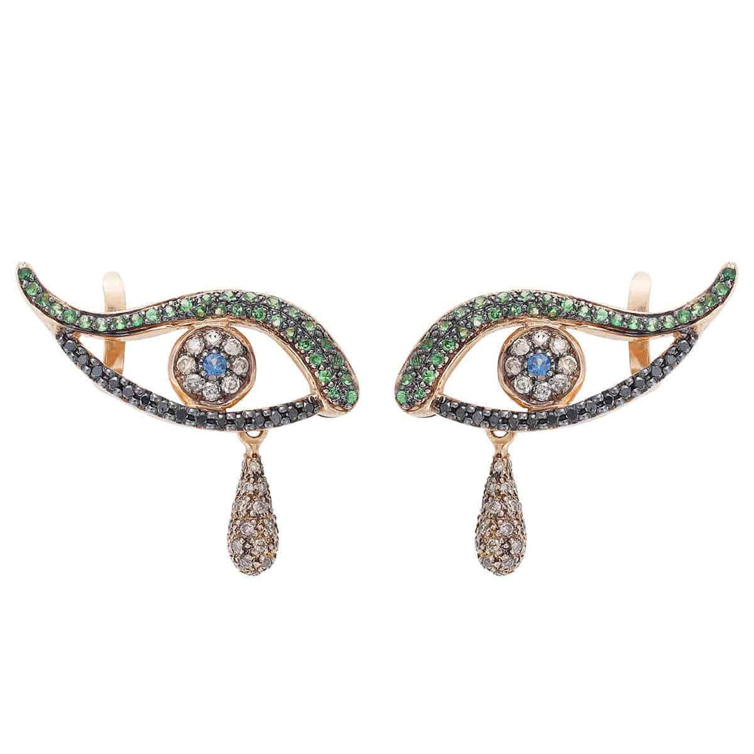 Big Feelings Earring P - Chd - Bd - Ts - Bs - Crying Eyes - Ileana Makri