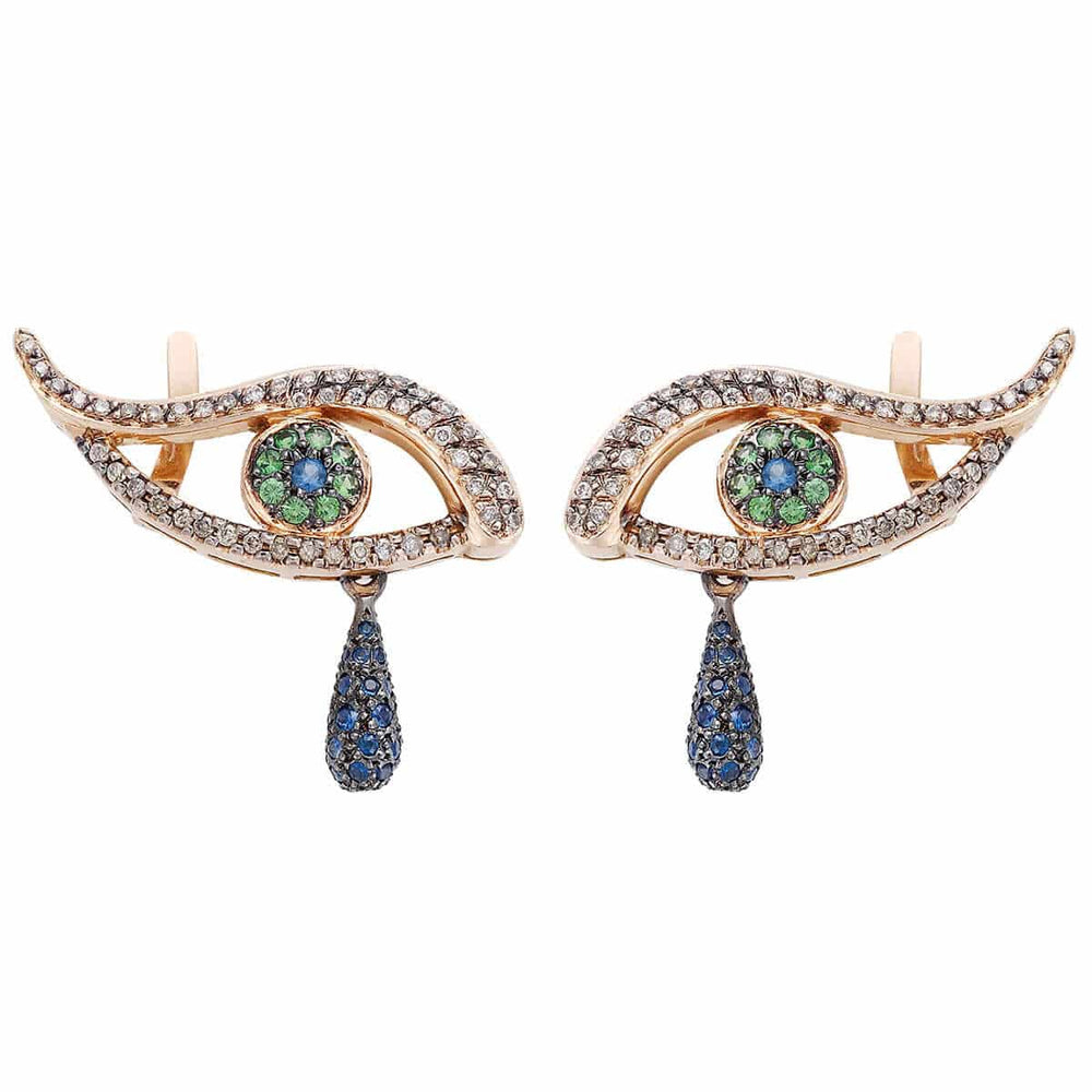 Big Feelings Earring P - Chd - Bd - Ts - Bs - Crying Eyes - Ileana Makri