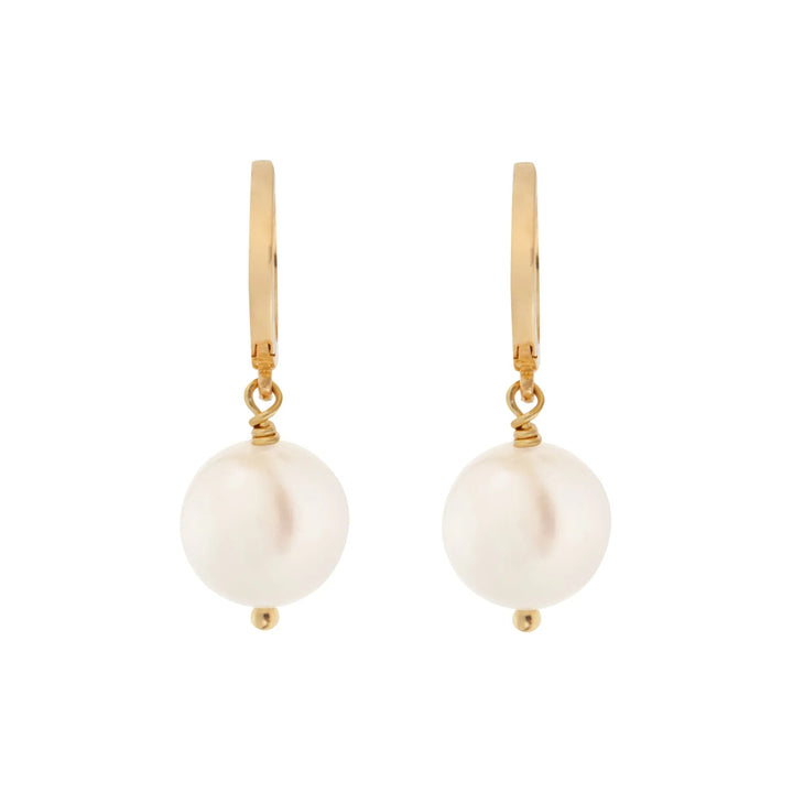 Big Pearl Hoops YP - Eye M Core - Ileana Makri