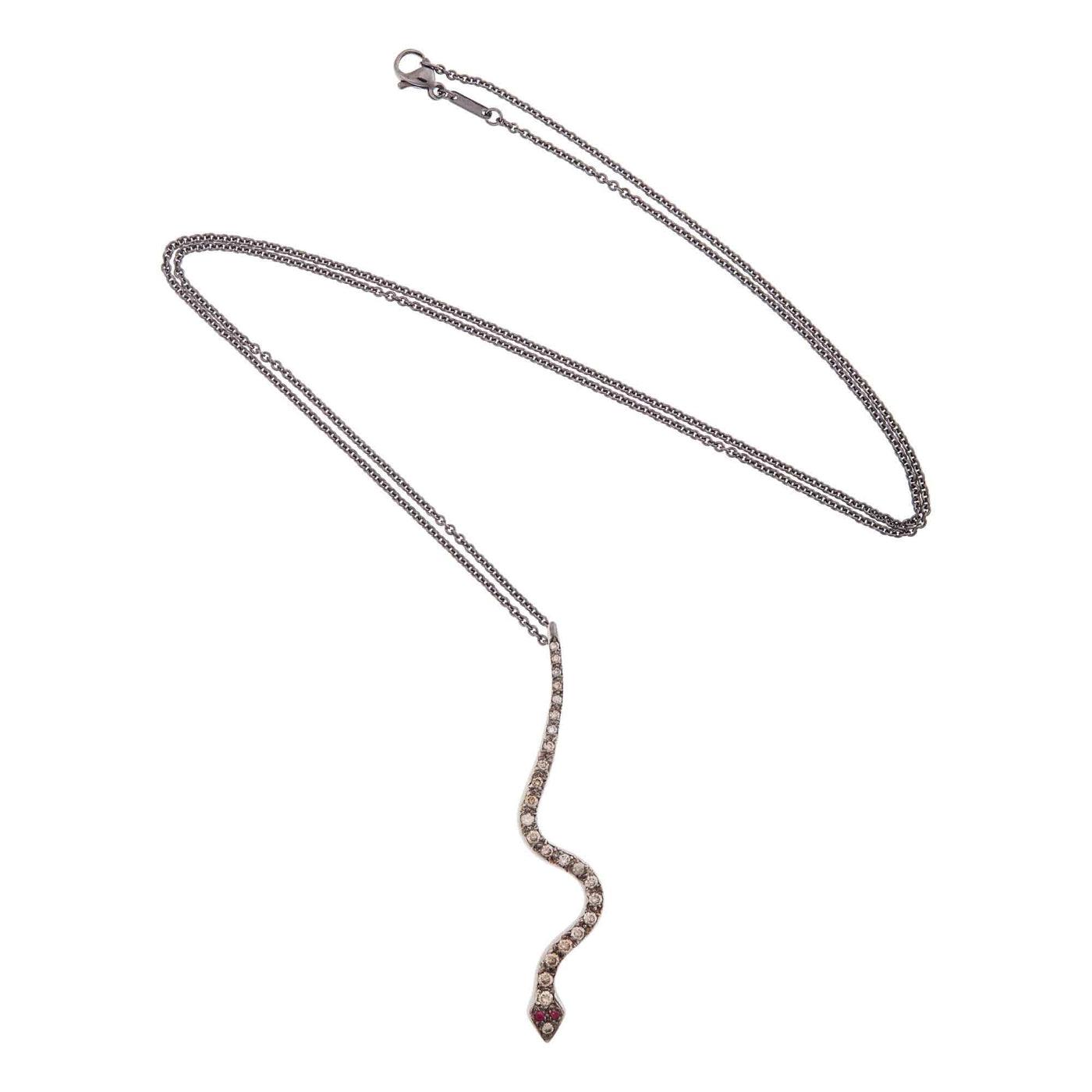 Big Snake Pendant W-OXS-CHD-RU - SNAKES - Ileana Makri store