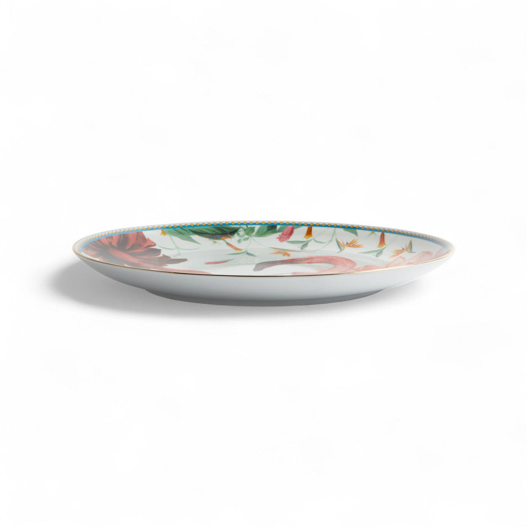 Bird Bloom Decorative Plate - La Double J Home - Ileana Makri