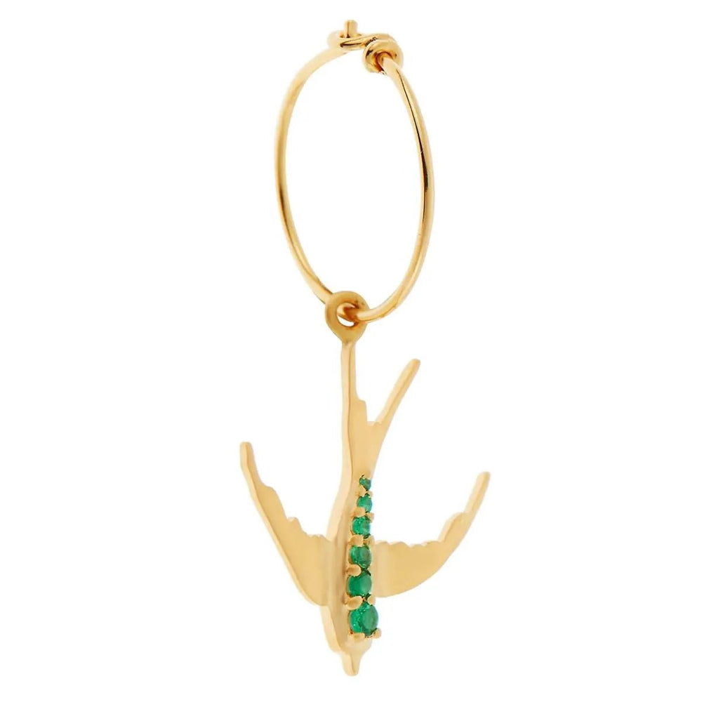Bird Mini Hoops - Eye M Jungle - Ileana Makri