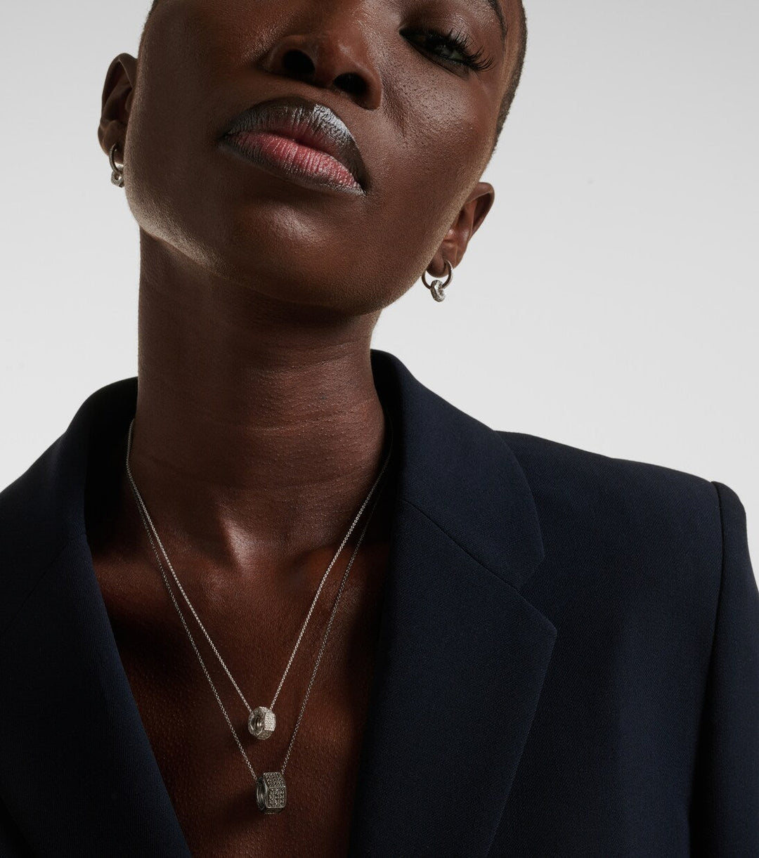 Black Diamond Nut Pendant Large - Divine Mechanics - Ileana Makri