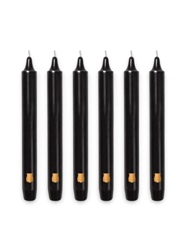 Black Madeleine Tapered Candles (Box of 6) - Cire Trudon - Ileana Makri