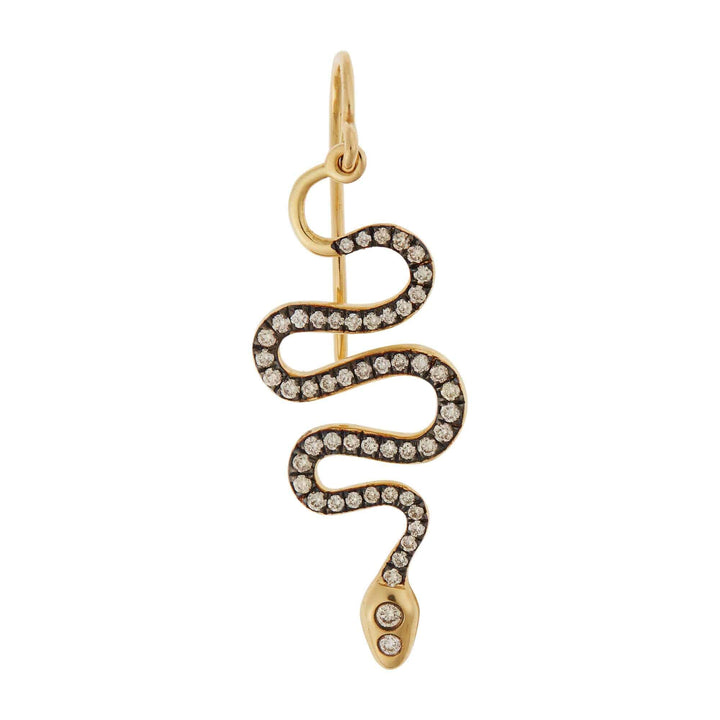 Black Mamba Earrings Y - Oxs - Chd - S - SNAKES - Ileana Makri