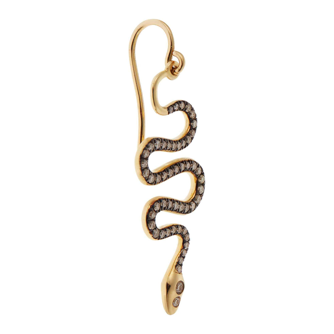 Black Mamba Earrings Y - Oxs - Chd - S - SNAKES - Ileana Makri