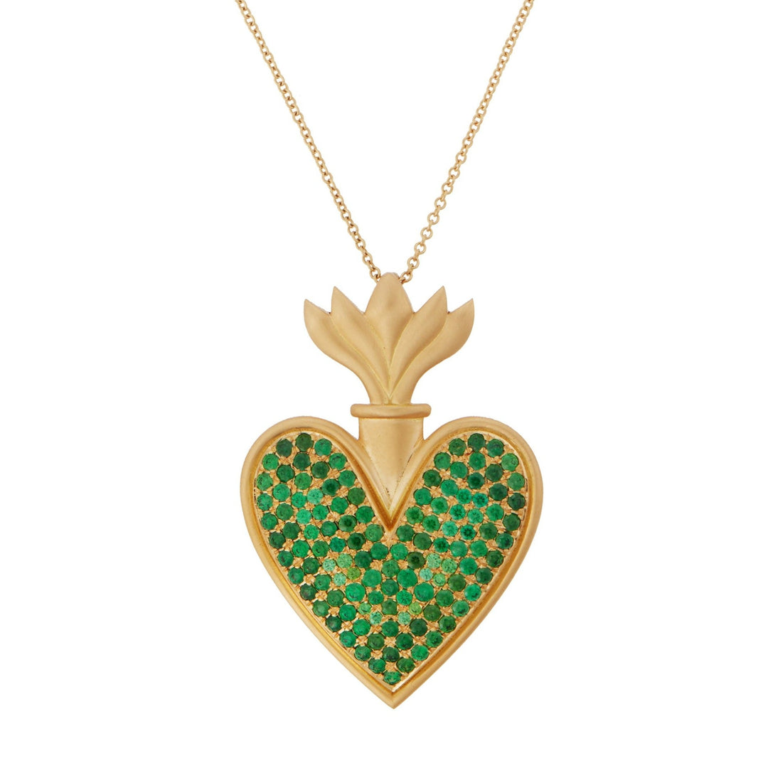 Blazing Heart Pendant Y - TS - EYE LOVE - Ileana Makri