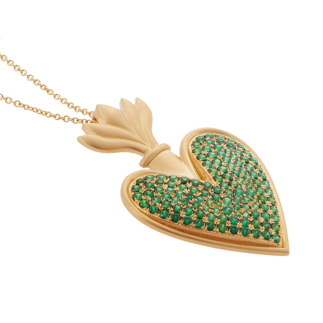 Blazing Heart Pendant Y - TS - EYE LOVE - Ileana Makri