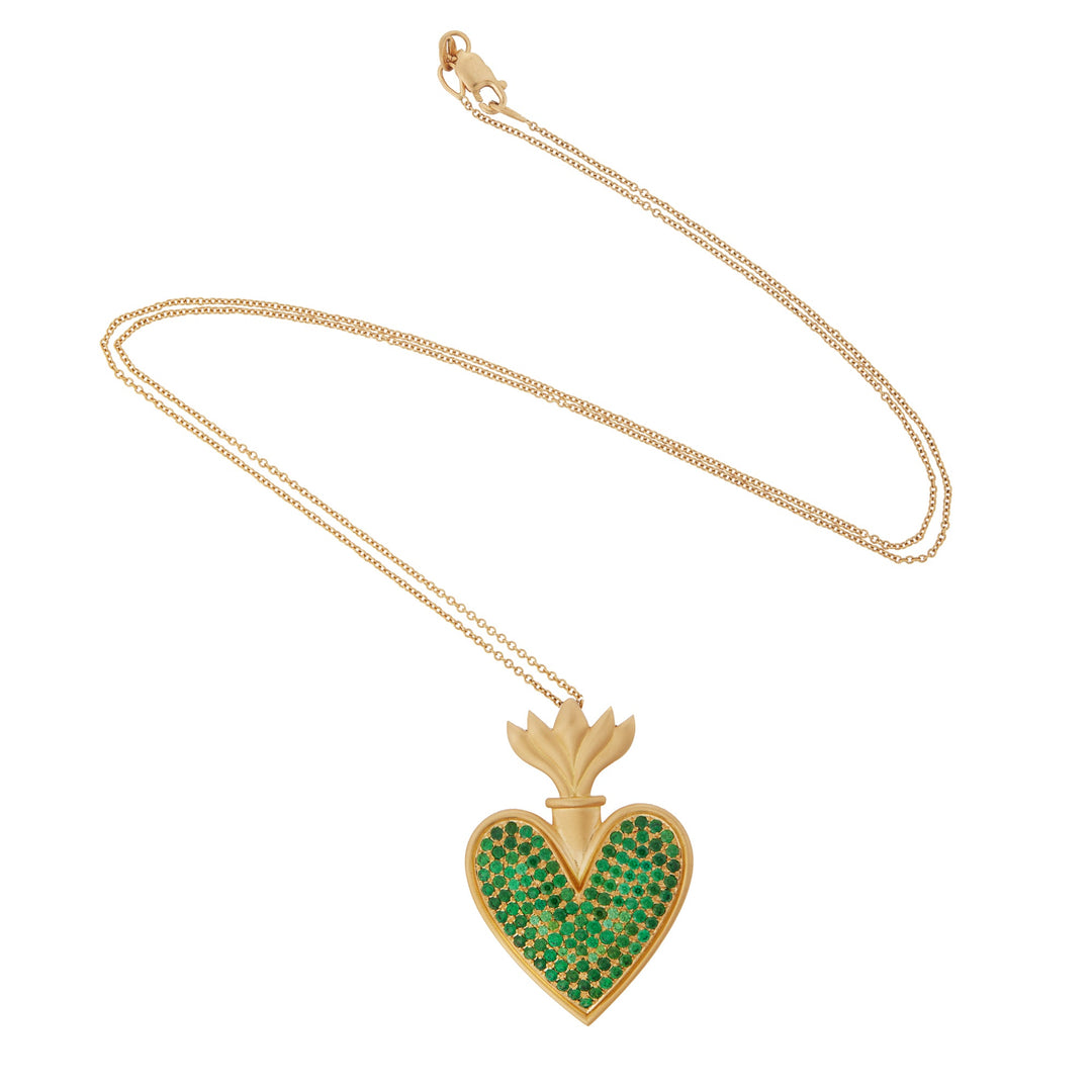 Blazing Heart Pendant Y - TS - EYE LOVE - Ileana Makri