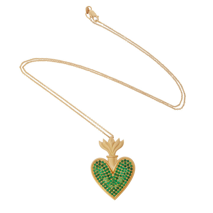 Blazing Heart Pendant Y - TS - EYE LOVE - Ileana Makri