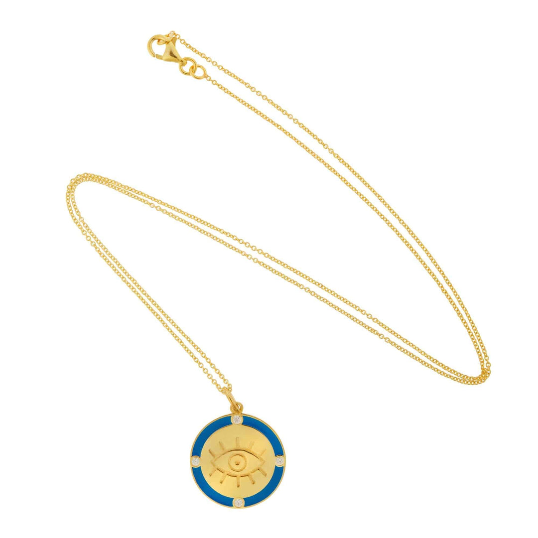 Bleu Lucky Eye Pendant - Emily in Paris - Ileana Makri