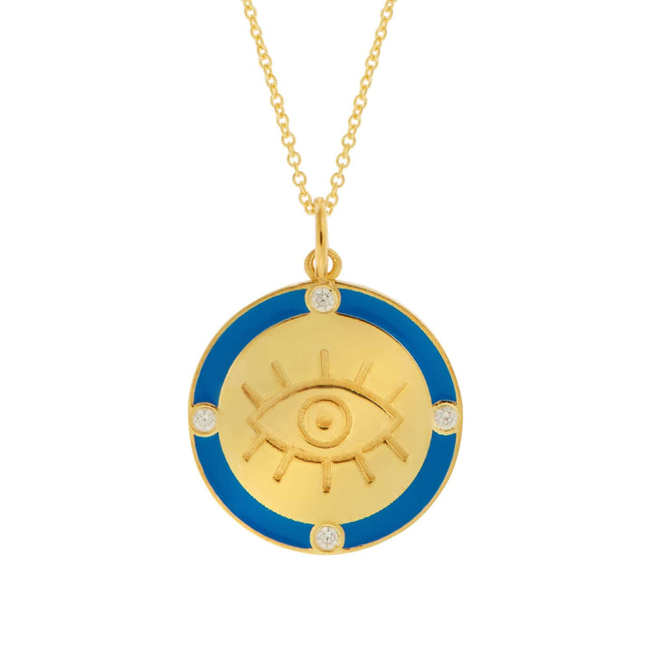 Bleu Lucky Eye Pendant - Emily in Paris - Ileana Makri