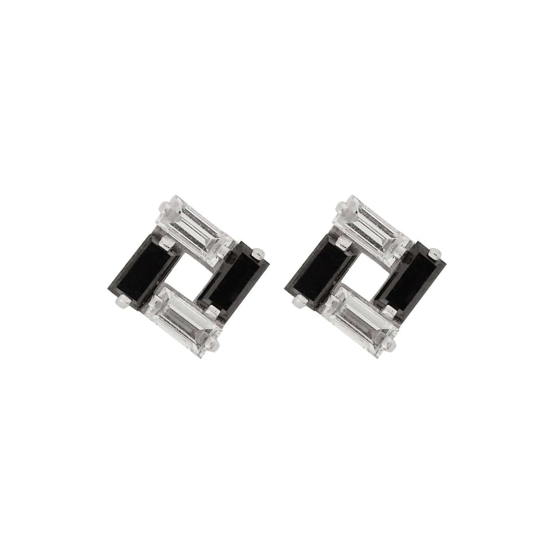 Block Studs W-D-BD - Baguette - Ileana Makri store