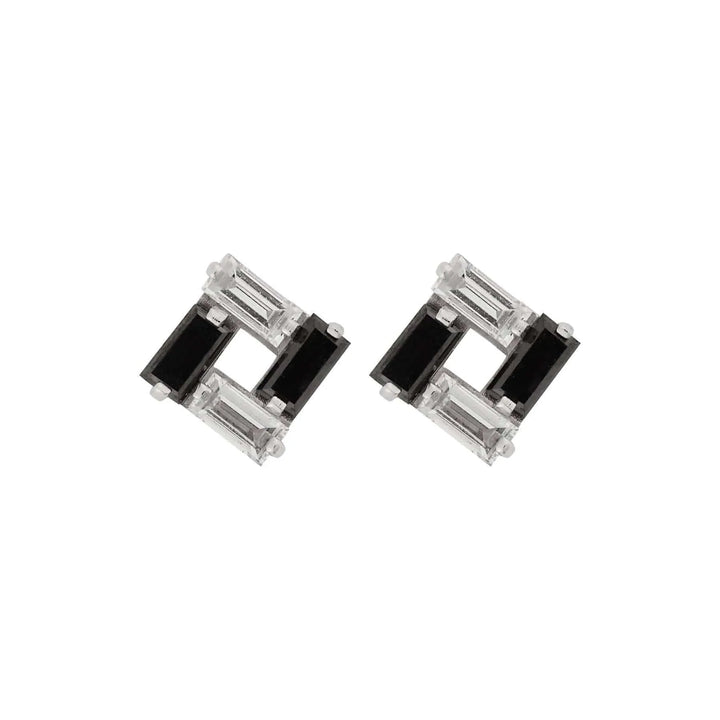 Block Studs W-D-BD - Baguette - Ileana Makri store