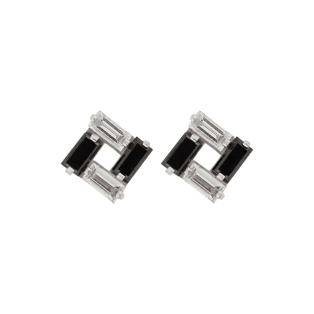 Block Studs W - D - BD - Baguette - Ileana Makri