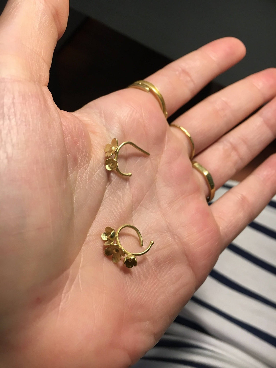 Blooming Mini Hoop 3 Flowers - Joanna Peters - Ileana Makri