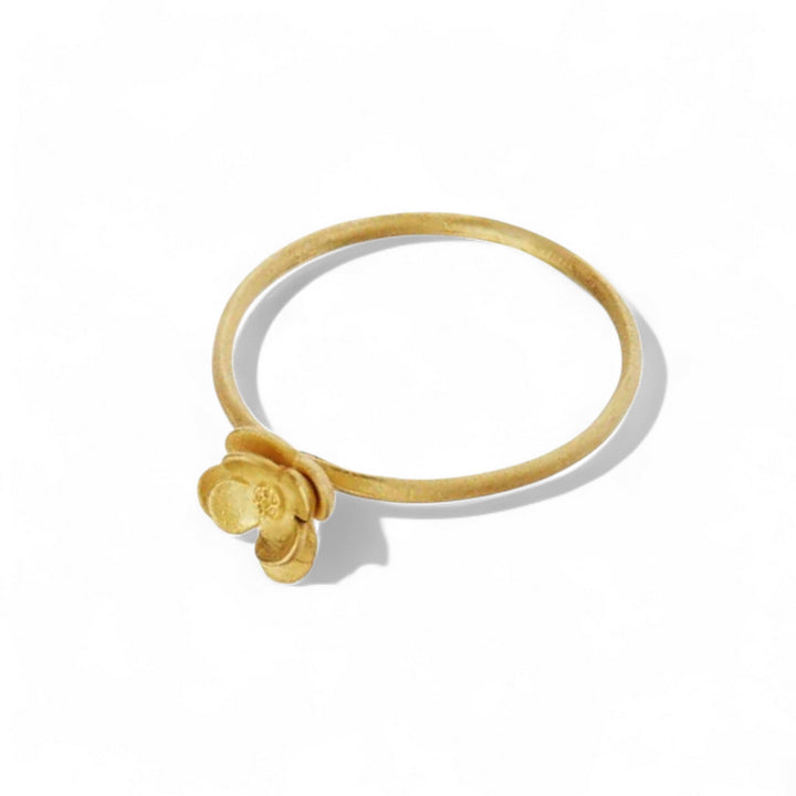 Blooming Single Flower Ring