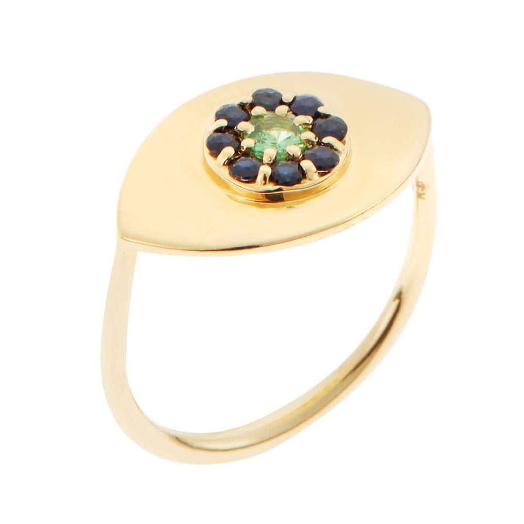 Blossom Eye Ring - EYE LOVE - Ileana Makri