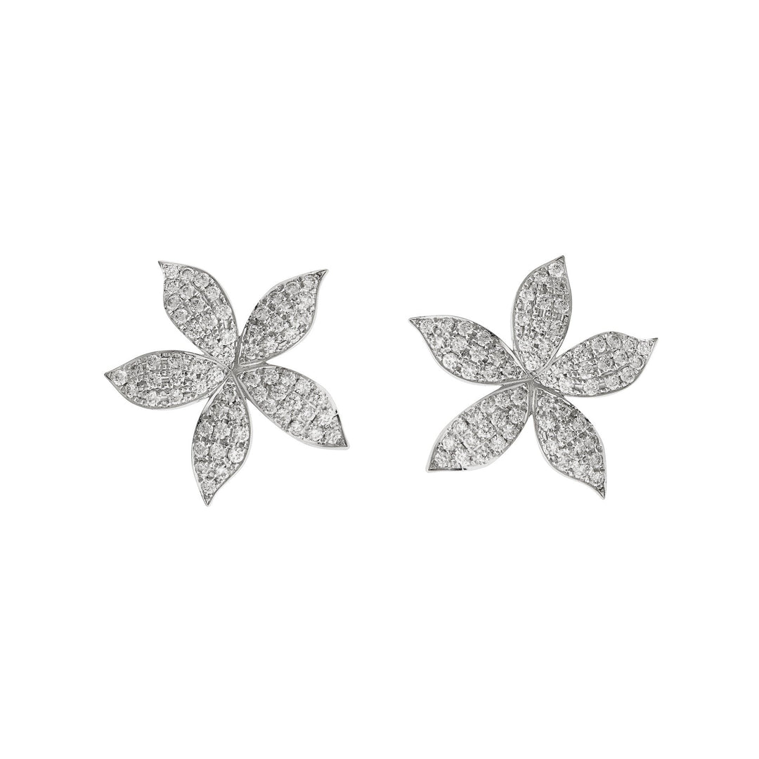 Blossom Studs Pavé W - D - M - Blossom - Ileana Makri