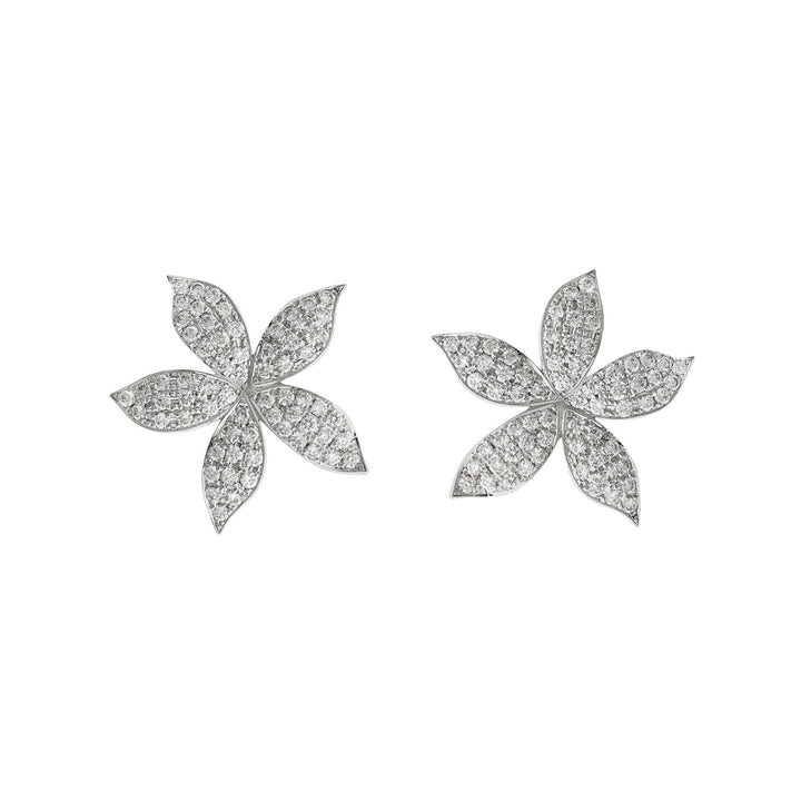 Blossom Studs Pavé W - D - M - Blossom - Ileana Makri