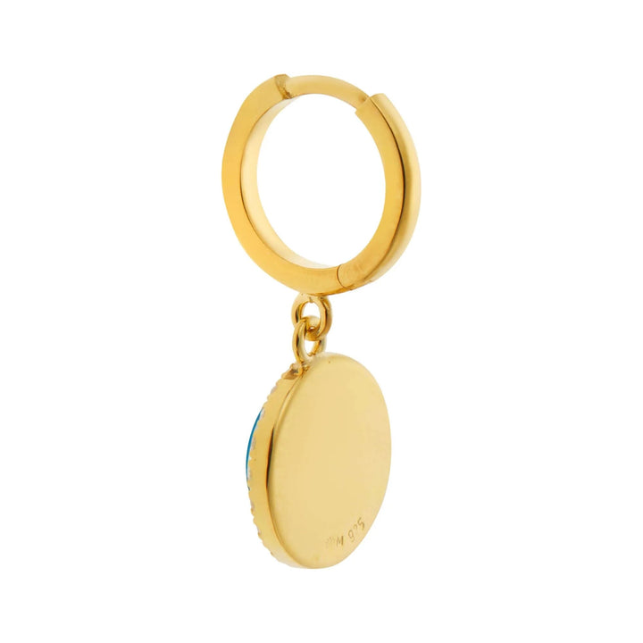 Blue Eye Rainbow Hoops - Eye M Eyes - Ileana Makri