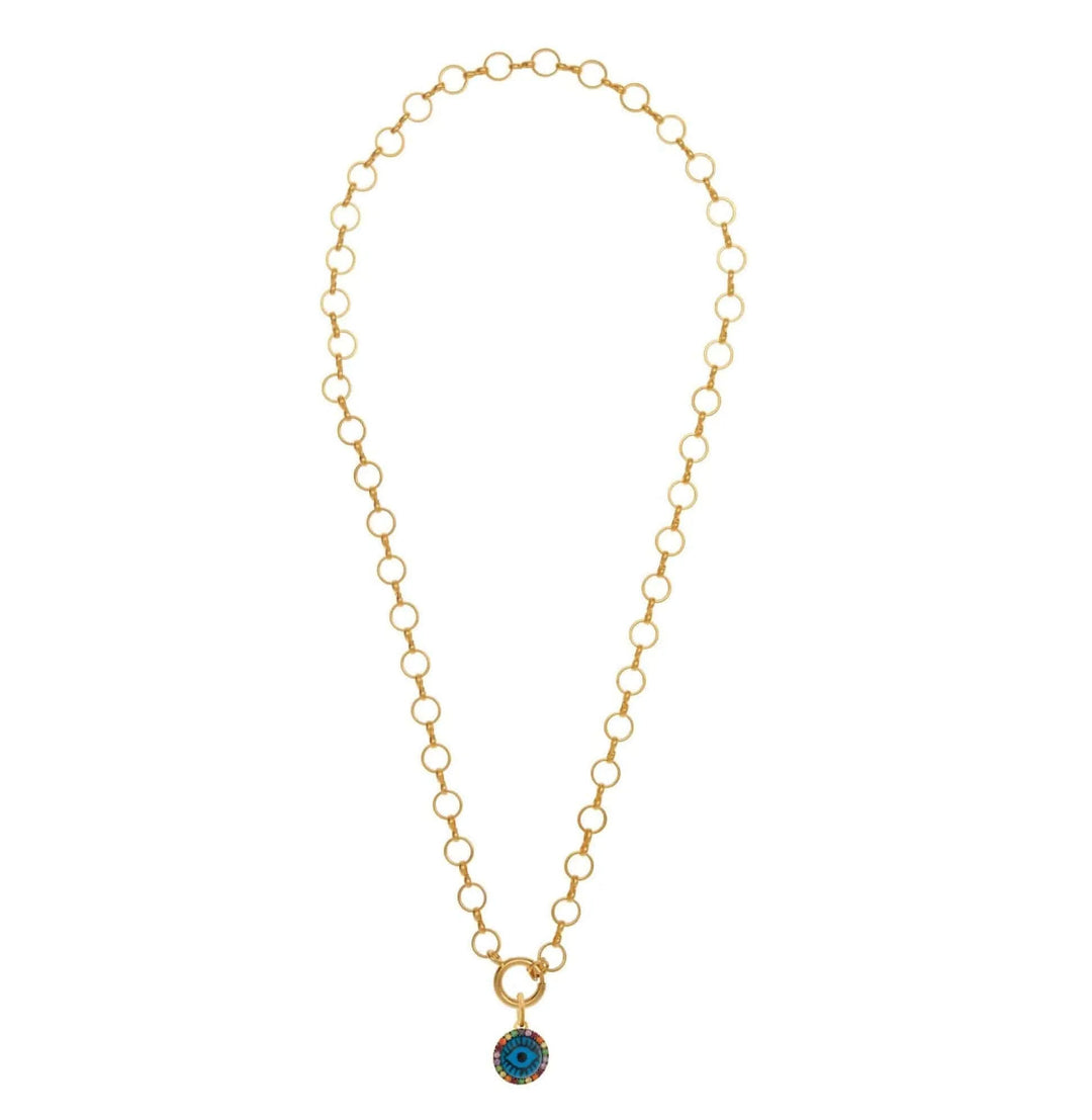 Blue Eye Rainbow Necklace - Eye M Eyes - Ileana Makri