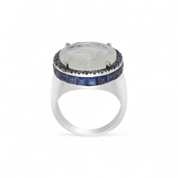 Blue Moon Ring - OAK - Archive - Ileana Makri