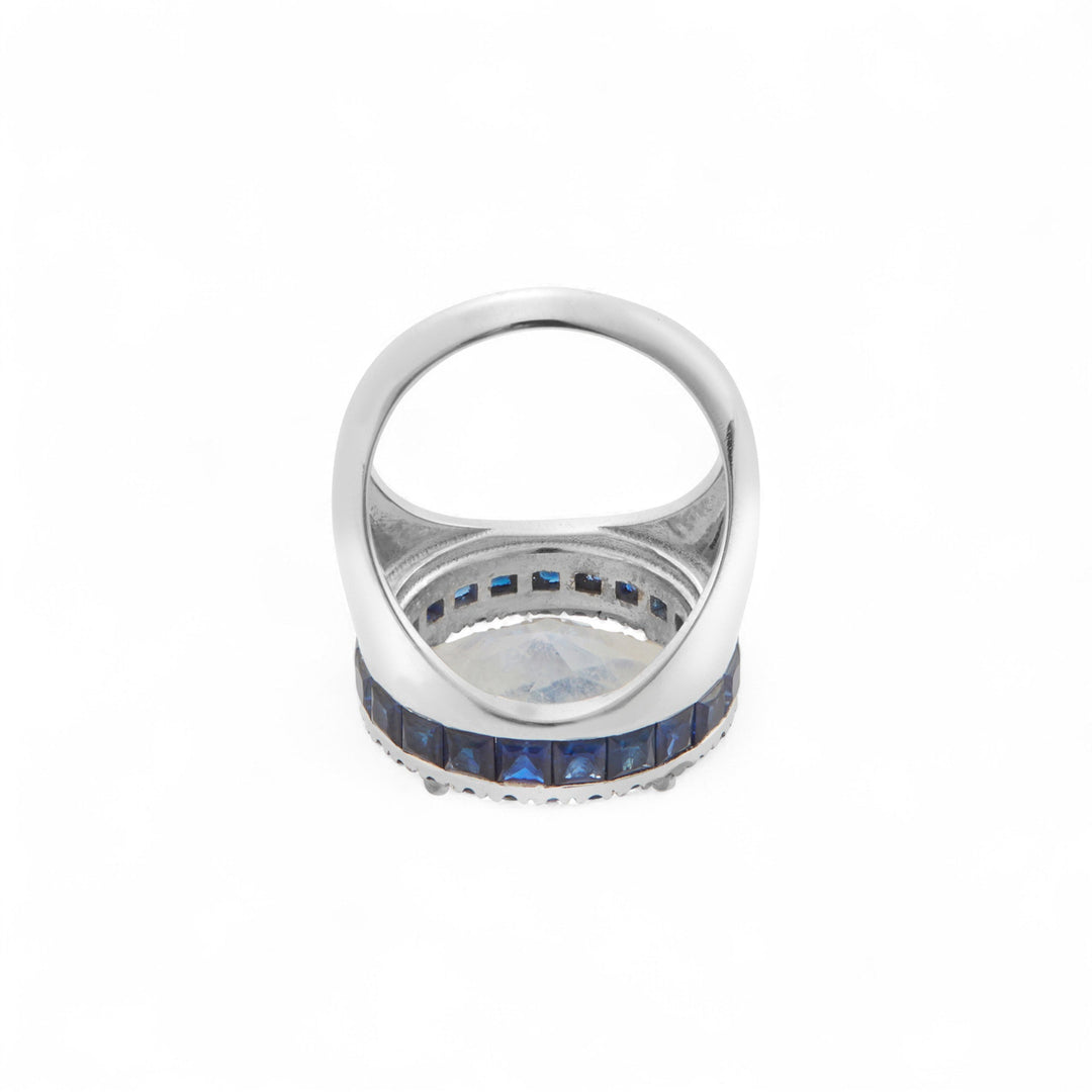 Blue Moon Ring - OAK - Archive - Ileana Makri