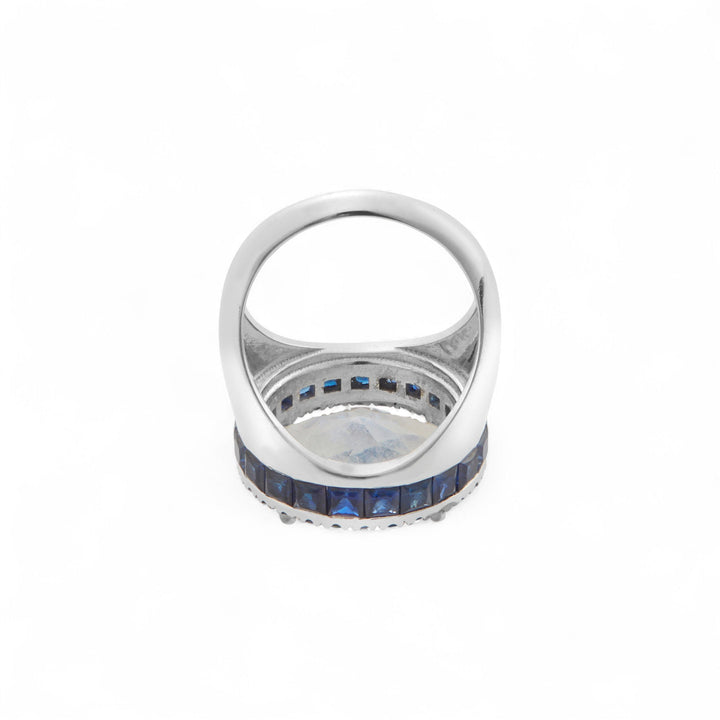 Blue Moon Ring - OAK - Archive - Ileana Makri