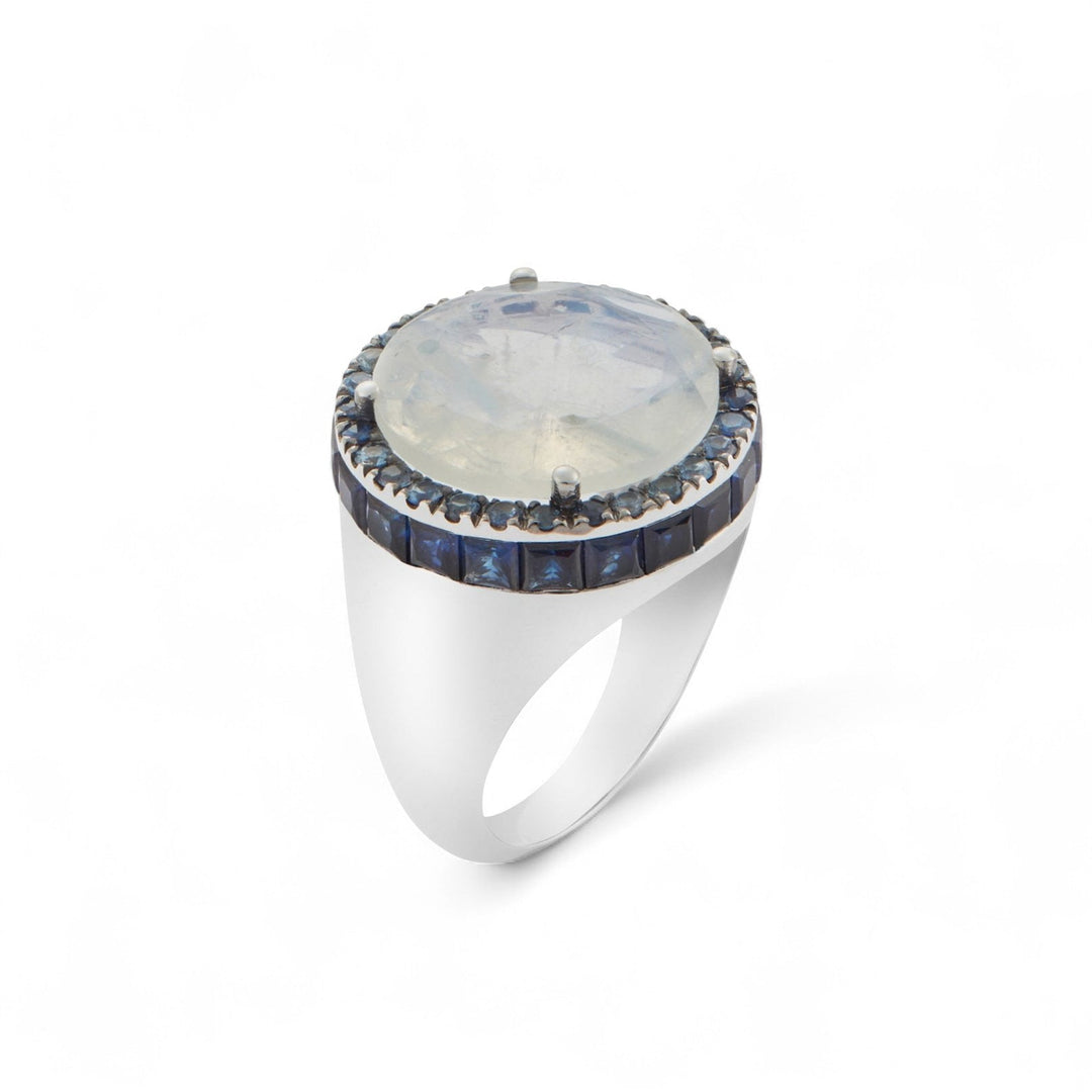Blue Moon Ring - OAK - Archive - Ileana Makri